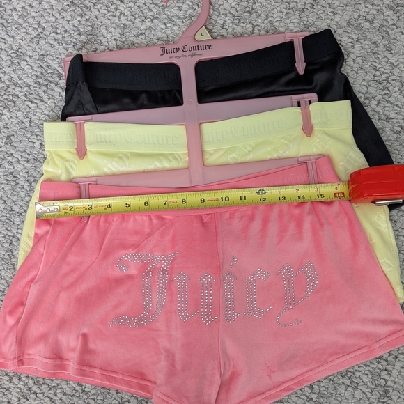 Juicy Couture Women's (Large) Velvet/Velour Sleep/Boxer Shorts/Pajama Bottoms - Picture 12 of 16